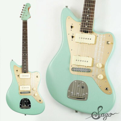 【エレキギター】Sago Classic Style JM -Pail Green-