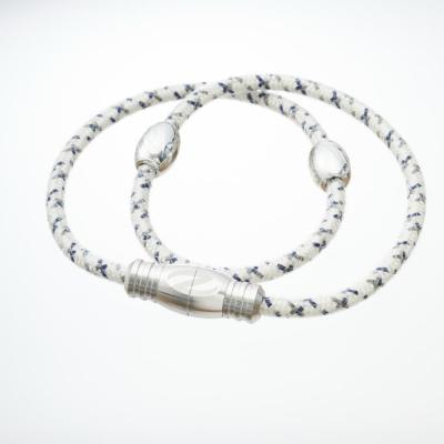 ふるさと納税 横浜市 【Lサイズ】ザオラル・リカバリーネックレス　WH/SI