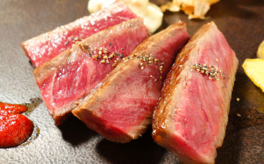 【限定数量】熊本和牛あか牛ロースステーキ 200g×2枚【有限会社　三協畜産】 [BHAS002]