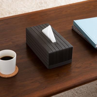 ふるさと納税 奥州市 心地よい暮らしをつくる ティッシュケース Tall チャコールグレー バンドシー [AR098] |  | 02