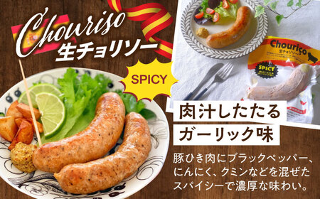 瀬戸内育ち “極上”の豚肉「瀬戸のもち豚」世界のソーセージ４種セット【加工品 豚肉 ソーセージ チョリソー サルシッチャ 詰め合わせ セット ウインナー ギフト 広島県 福山市】