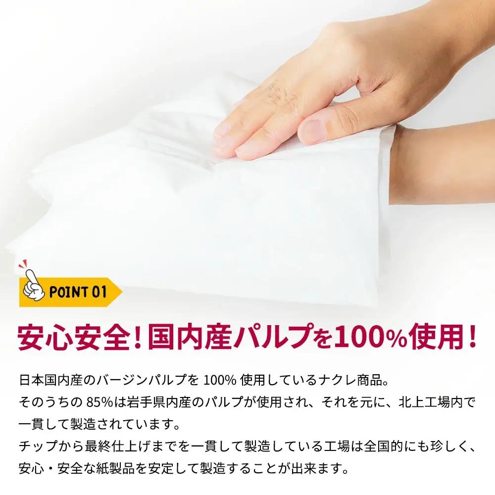 【ふるなびWEEK対象】トイレットペーパー ナクレf ダブル96個 トイレット E0324-FN