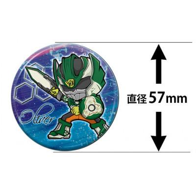 ふるさと納税 瀬戸市 陶神オリバーTシャツ(160サイズ)+缶バッジセット |  | 03