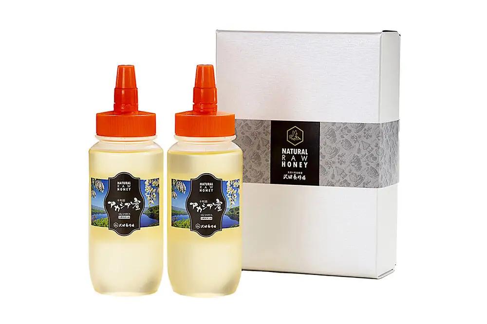 《先行受付》【新蜜】はちみつ 天然十和田 アカシア蜂蜜 ギフトセット 500g 2本セット