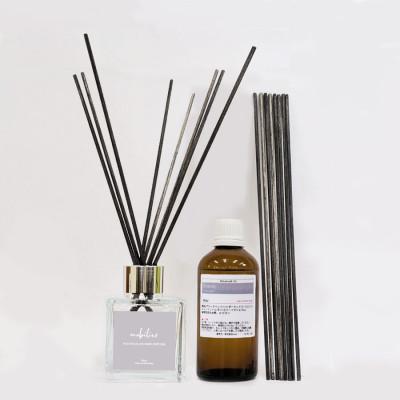 ふるさと納税 尾張旭市 easeリードディフューザー『mobilier』 リフィルセット フォレスト90ml×2・スクエア