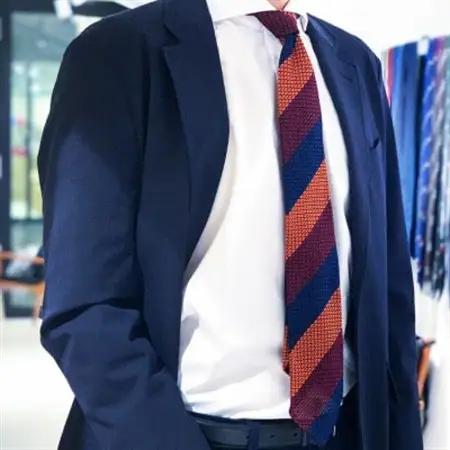 【手織りネクタイ】エグゼクティブガルザタイNo.5 kuskafabric 京都・丹後のシルク織物_装飾品・工芸品  織物   装飾品・工芸品  服飾小物 _【1254566】