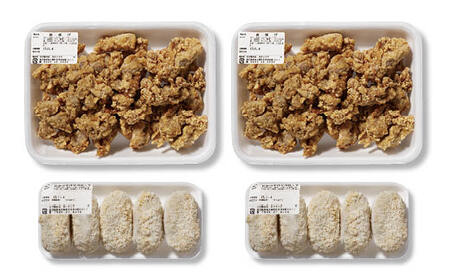 佐多の田中肉屋味付唐揚げとコロッケ２種食べ比べセット
