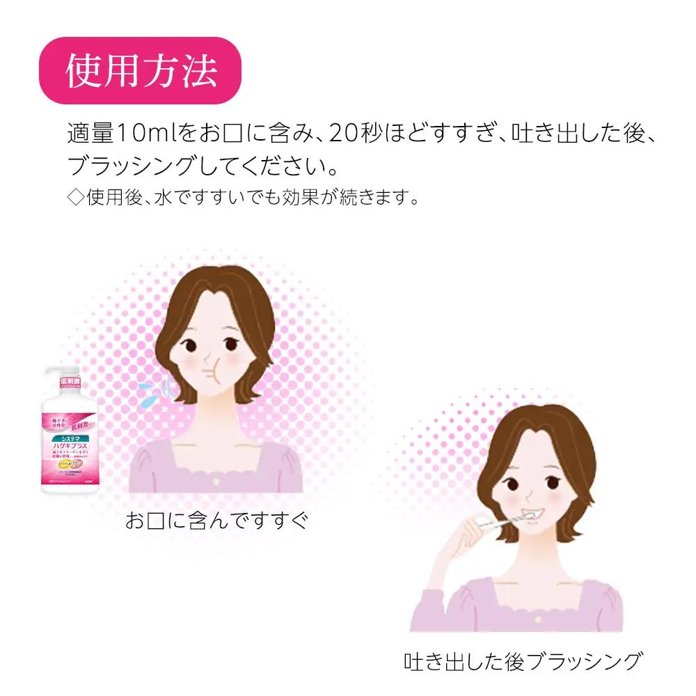 【ふるなびWEEK対象】【寄附額見直しました！】LION ハグキプラスリンスセット ｜ 日用品 ふるさと納税 歯磨き粉 歯磨き粉 ●