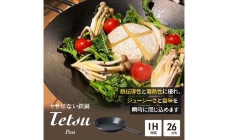 フライパン Tetsu Pan 鉄 スキレット 調理器具 キッチン用品 鉄製 アウトドア バーベキュー キャンプ BBQ 魚 肉 料理 調理 雑貨 日用品 