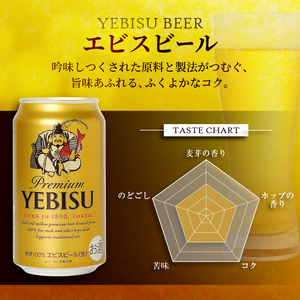 T0110-1002　【定期便2回】エビス・エビスプレミアムエール 飲み比べ 350ml×各6本 合計12本