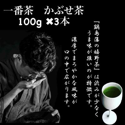ふるさと納税 佐賀県 【創業110年】老舗茶屋の特別な嬉野茶(一番茶 かぶせ玉緑茶100g×3本)
