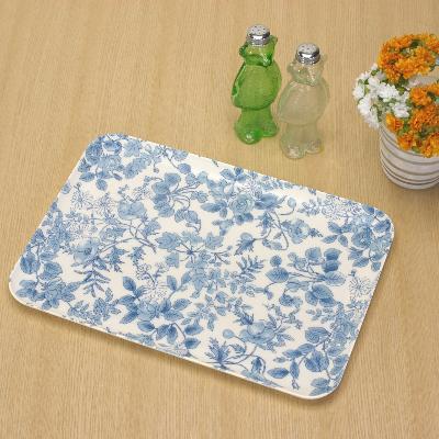 ふるさと納税 海南市 和歌山県海南市 STトレーM 33cm レスト 2枚組 エレガントな花柄デザインの食洗機対応トレー |  | 01