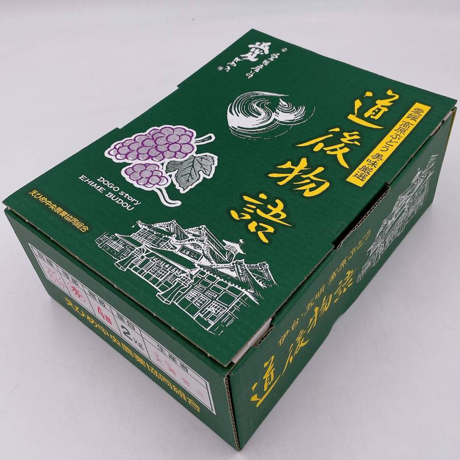 ＜愛媛県産＞「道後物語」シャインマスカット4～5房　計2kg
