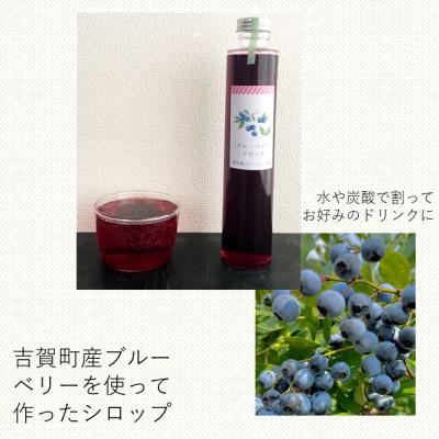 ふるさと納税 吉賀町 ブルーベリーシロップとパンケーキミックス4つ(プレーン2つ、野菜入り2つ)セット |  | 01