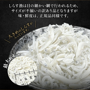 しらす干し 400g(200g×2) 訳あり