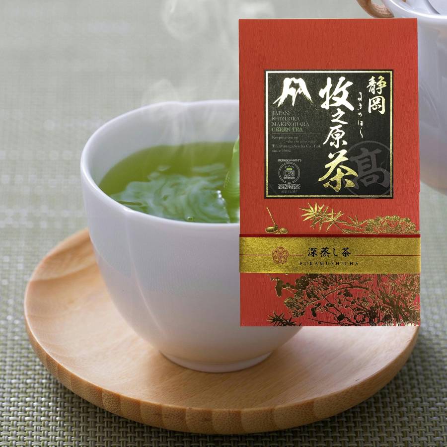 ＜高柳製茶＞牧之原深蒸しかぶせ茶【金印極上】(茶葉)70g