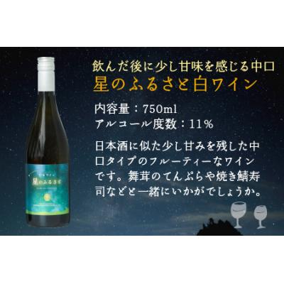 ふるさと納税 大野市 星のふるさとワイン 赤・白セット |  | 02