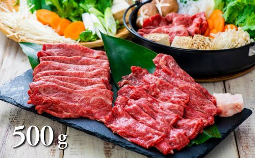 【スピード発送】 おおいた和牛おまかせすき焼きセット（500g）【A4ランク以上!!大分県産黒毛和牛】