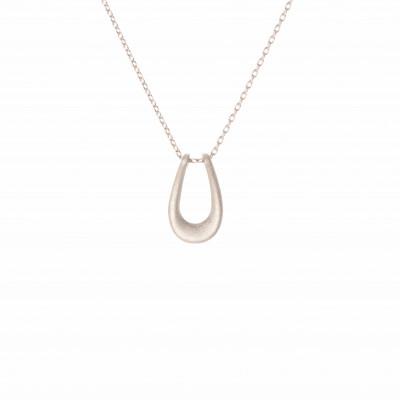 ふるさと納税 一関市 PT900 ホースシュー ネックレス レディース アクセサリー