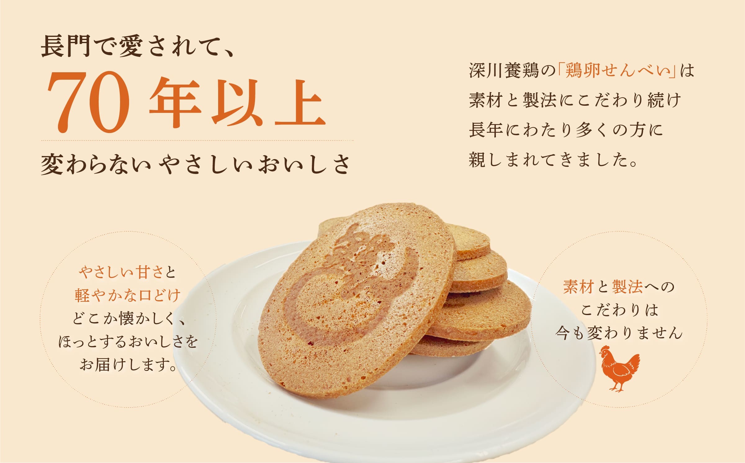 【定期便】ふかわの鶏卵われせん 10袋セット｜1回140g×10袋 隔月お届け　全3回