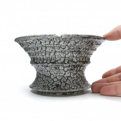 ふるさと納税 かすみがうら市 狂鉢 Babel -Black crack-(135-160mm) |  | 01