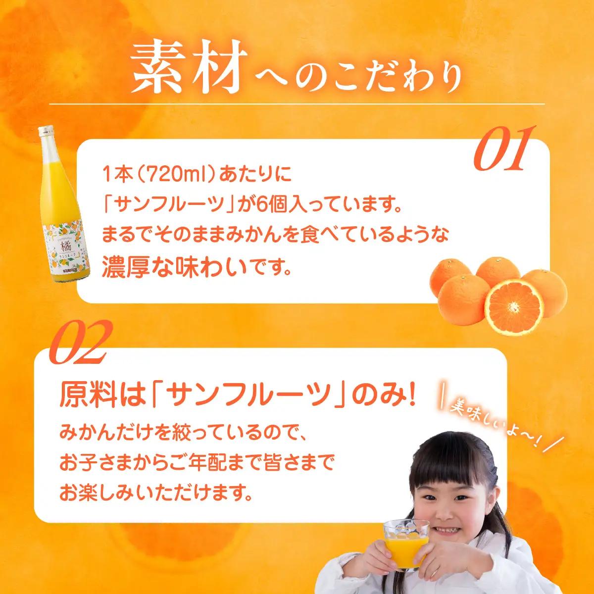サンフルーツジュース 720ml×1本  IKTBN013 