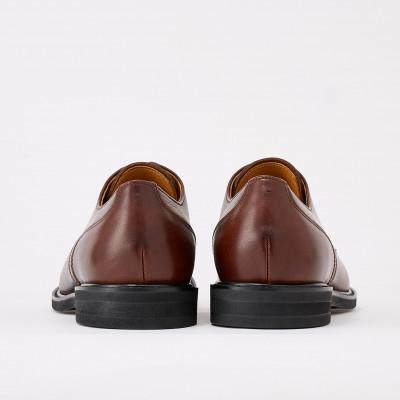 ふるさと納税 大和郡山市 奈良木型の靴　NARA　ROMAN〈ナラロマン〉NR-2361　BR　25.0cm |  | 02