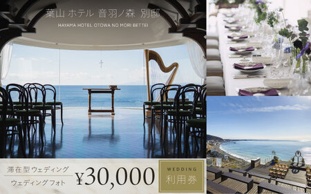 葉山ホテル音羽ノ森 別邸　ウェディング　フォトウェディング　3万円チケット 結婚式 披露宴 ウェディングフォト【株式会社PASSION’Z】[AKHH002]