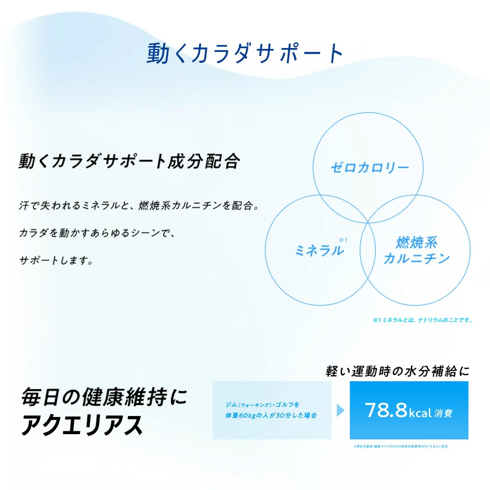 アクエリアスZERO 2L PET×6本　【04301-0531】_イメージ5