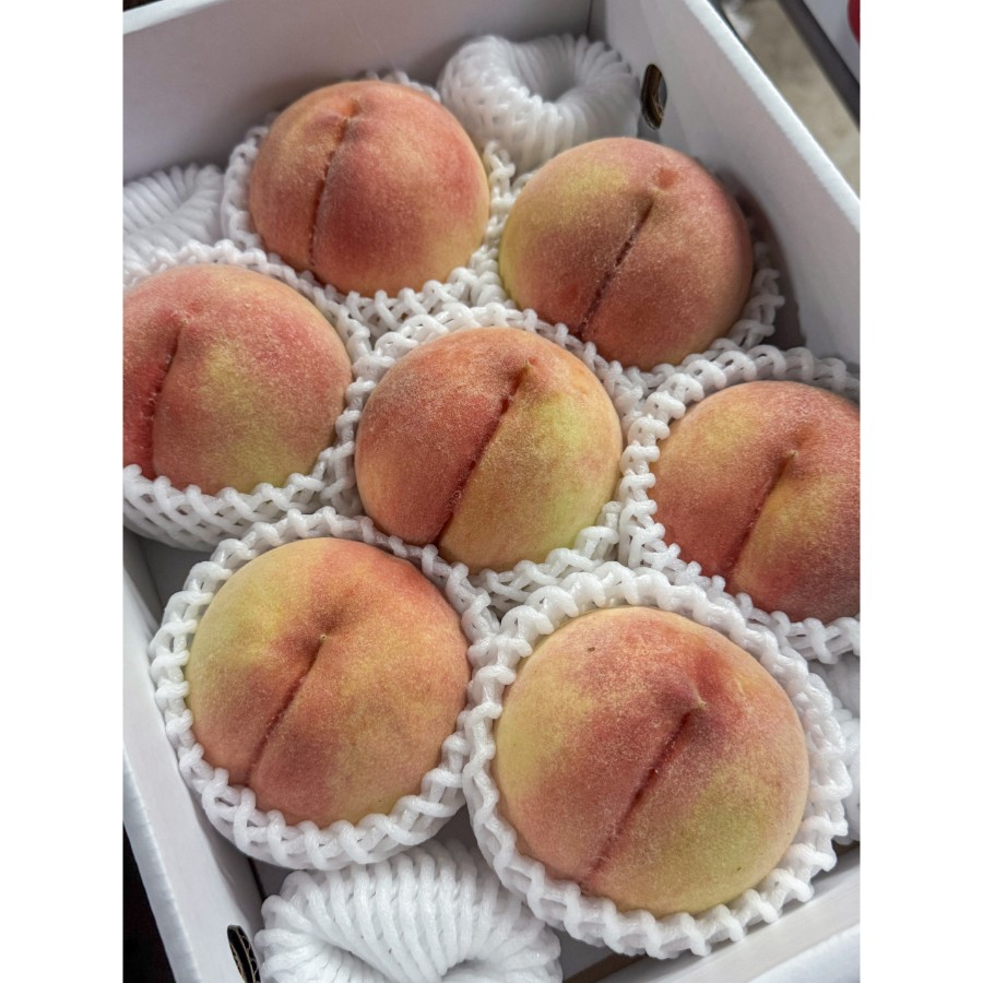 ＜吉田農園＞あら川の桃　川中島白桃　特秀3kg