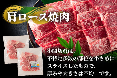 ＜宮崎牛(ウデ、モモ、バラ、肩ロース)の焼肉と宮崎県産和牛小間切れ 総量1.9kg＞牛肉 国産 九州産【MI128-my】【ミヤチク】