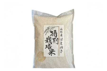 《定期便》山形県高畠産はえぬき4kg（2kg×2）3回 F20B-503