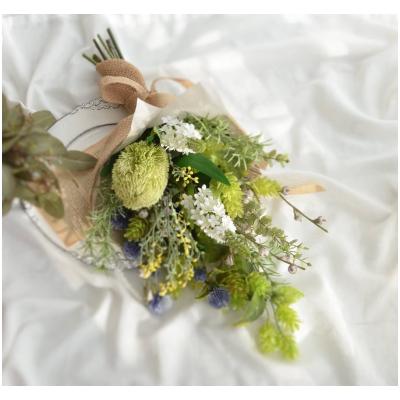 ふるさと納税 唐津市 【枯れないお花】アーティフィシャルフラワーのグリーンスワッグ |  | 03