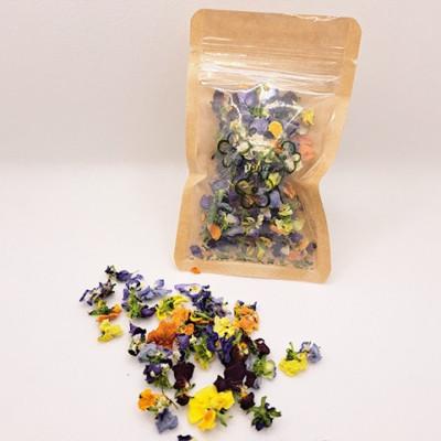 ふるさと納税 播磨町 食用のエディブルフラワー(生花×3パック・ドライ×1袋)・サラダクレソン×1袋【Cセット】 |  | 03