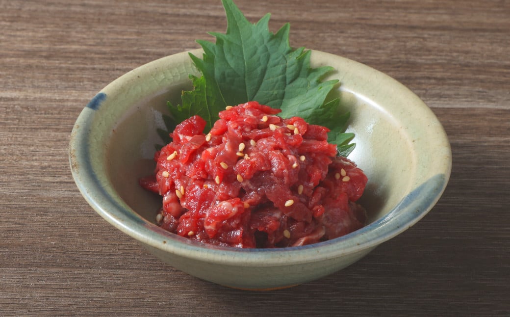 【6ヶ月定期便】 馬さくらユッケ 250g （50g×5） 計1.5kg