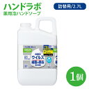 【ふるさと納税】ハンドラボ 薬用泡ハンドソープ 2.7L詰替用【医薬部外品】【手洗い 手あらい てあらい 泡 ハンドソープ 石鹸 せっけん 石けん 清潔 洗浄 殺菌 手指消毒 ストック 詰め替え】(CL43-H1)