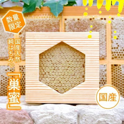 【ふるさと納税】数量限定 純はちみつ 巣蜜 約250g 天然 国産 天然はちみつ 天然蜂蜜 天然ハチミツ 国産はちみつ 国産蜂蜜 国産ハチミツ 巣みつ はちみつ 蜂蜜 ハチミツ 純蜂蜜 純ハチミツ フルーティー ハニー 限定 福岡 福岡県 小郡市