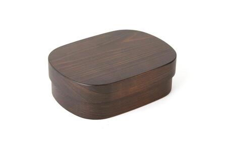 ◇紀州桧弁当箱 モグモグボックス DBR ナノコート 弁当包みセット【オハナ】【TN155】