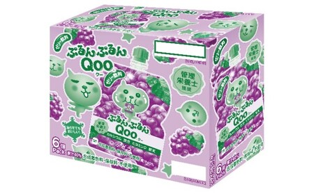 コカコーラ ぷるんぷるんQoo ぶどう 125g×30本 ミニッツメイド Qoo パウチ ジュース 飲料 ブドウ 葡萄 コカ・コーラ 