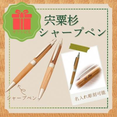 ふるさと納税 宍粟市 宍粟杉シャープペン(名入れ彫刻可能)RS2