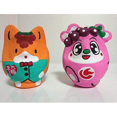 ふるさと納税 榛東村 ぐんまちゃん　しんとうちゃんだるまセット