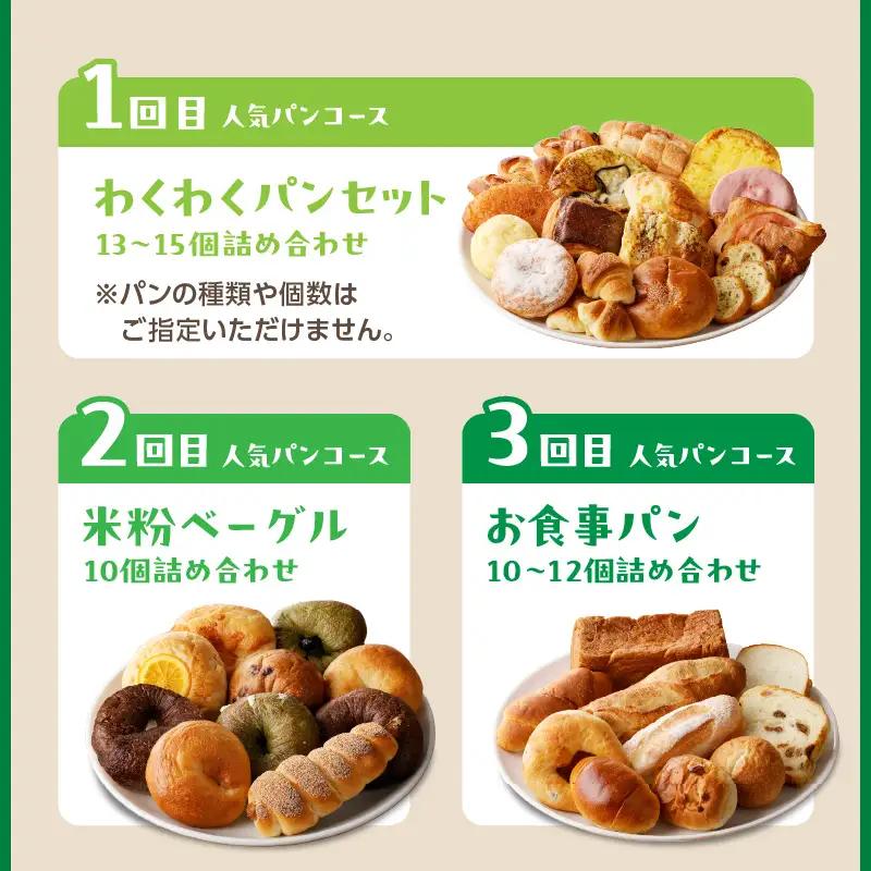 お楽しみパン5カ月定期便【訳あり】冷凍パン