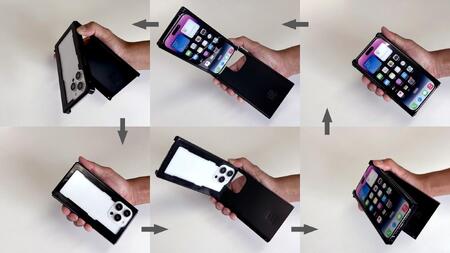 Trick Cover for iPhone14Pro アルミ【白色】 AKV0005