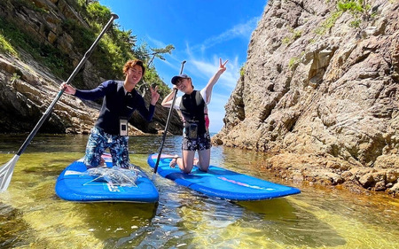 【62026】浦富海岸マリンスポーツ体験券 SUP体験