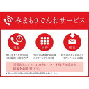 【ふるさと納税】みまもりでんわサービス【携帯電話】 （3か月間）