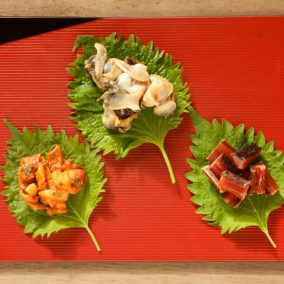 ふるさと納税 大樹町 お酒がすすむ!漁師がオススメする海産物おつまみセット(3種)【AT-001】 |  | 02