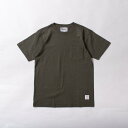 【ふるさと納税】《2》メンズM ポケットTシャツ GREEN | 楽天ふるさと 神奈川 鎌倉 支援 返礼品 tシャツ 洋服 ティーシャツ 無地 緑 みどり グリーン ファッション 半袖 トップス カットソー ポケット付き おしゃれ 男性 ワンポイント 吸汗速乾 ドライ