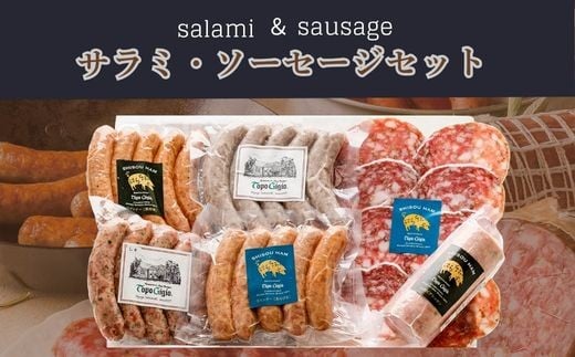 J57　　サラミ・ソーセージセット 【 ソーセージ サラミ ウインナー セット おつまみ レストラン ドイツ イタリア  】