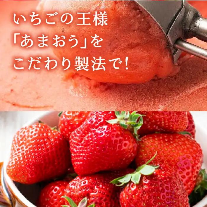 【2026年4月以降順次発送】福岡産 濃厚 あまおう ジェラート 1000ml[VBY001]いちご アイス 福岡
