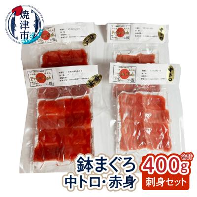 ふるさと納税 焼津市 刺身バチマグロ2点セット 赤身200g 中トロ200g(a10-1211)